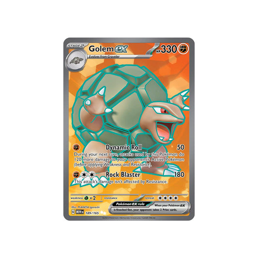 Pokémon Golem Ex #189 (151) - NM/M