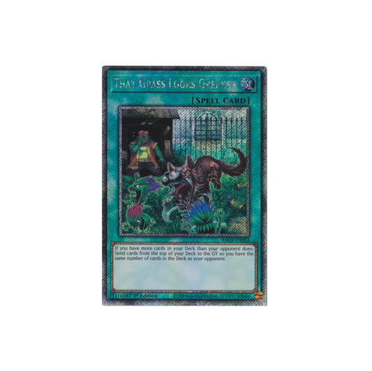 Yu-Gi-Oh! That Grass Looks Greener (RA03-EN063) Platinum Secret Rare - NM/M