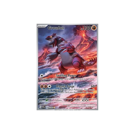 Pokémon Groudon #199 (PAR) - NM