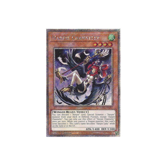 Yu-Gi-Oh! Harpie Channeler (RA04-EN207) Platinum Secret Rare - NM/M