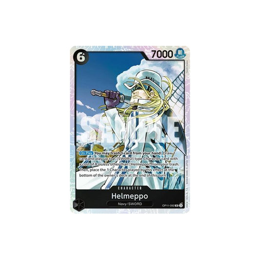 One Piece Helmeppo SR (OP11-092) - NM/M