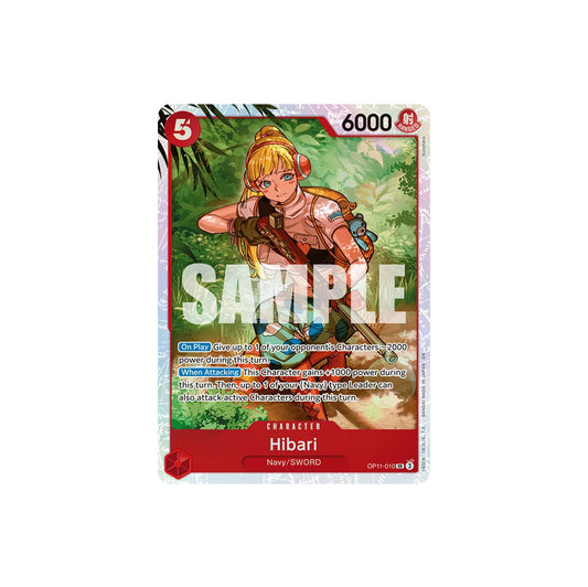 One Piece Hibari SR (OP11-010) - NM/M