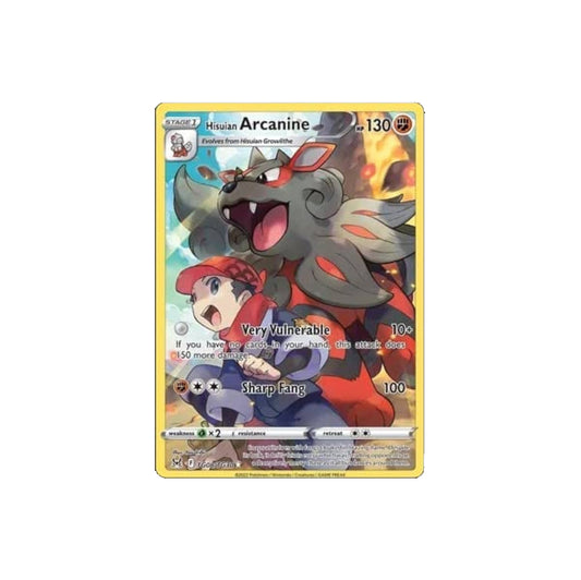 Pokémon Hisuaian Arcanine #TG08 - NM/M
