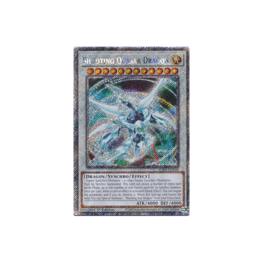 Yu-Gi-Oh! Shooting Quasar Dragon (RA04-EN158) Platinum Secret Rare - NM/M