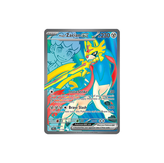 Pokémon Hop's Zacian Ex #176 (JTG) - NM/M