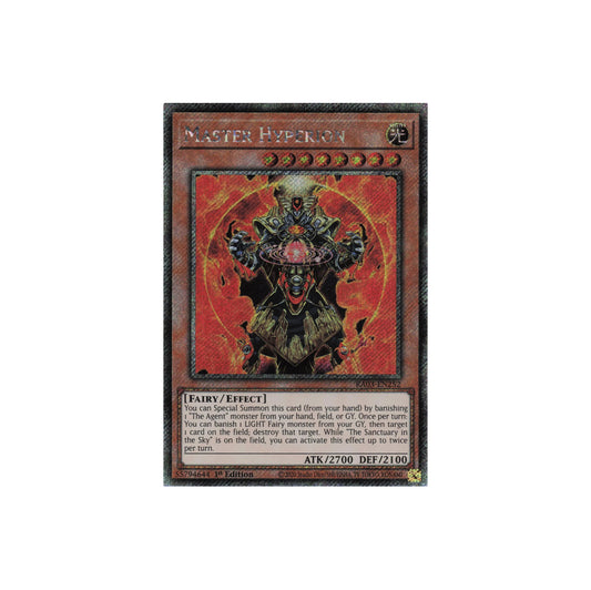 Yu-Gi-Oh! Master Hyperion (RA03-EN252) Platinum Secret Rare - NM/M