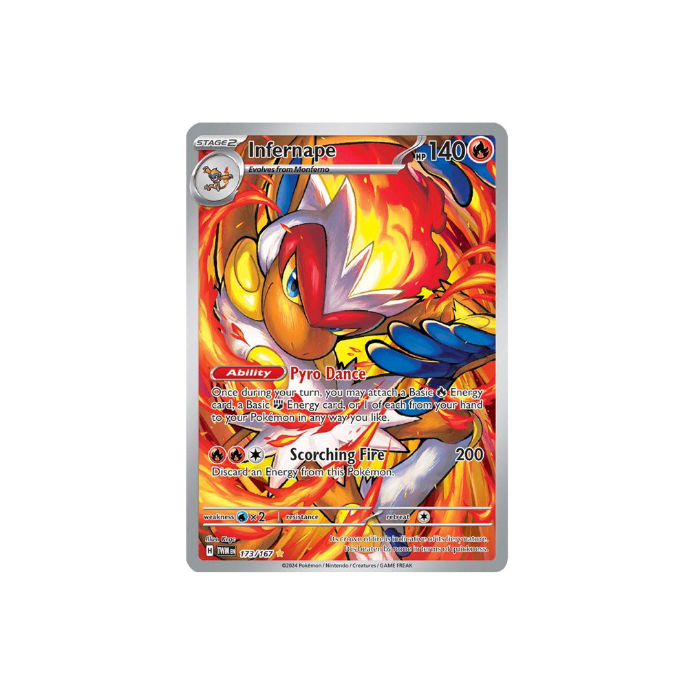 Pokémon Infernape #173 (TWM) - NM