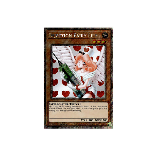 Yu-Gi-Oh! Injection Fairy Lily (RA03-EN117) Platinum Secret Rare - NM/M