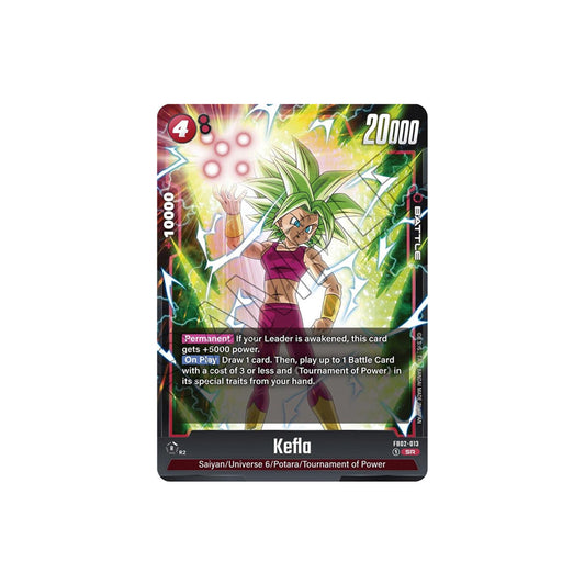 Dragon Ball Kefla SR (FB02-013) - NM/M
