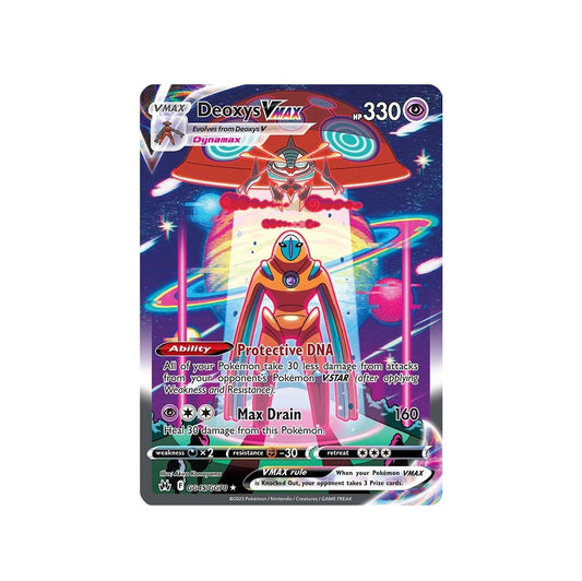 Pokémon Deoxys Vmax #GG45 - NM/M