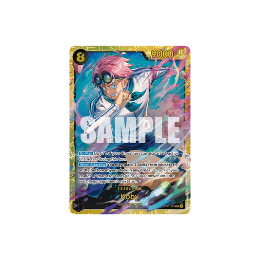 One Piece Koby SEC (OP11-119) - NM/M