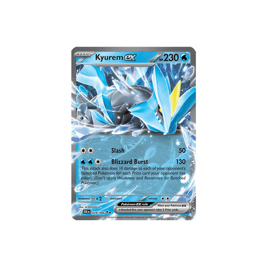 Pokémon Kyurem Ex #028 (BLK) - NM/M