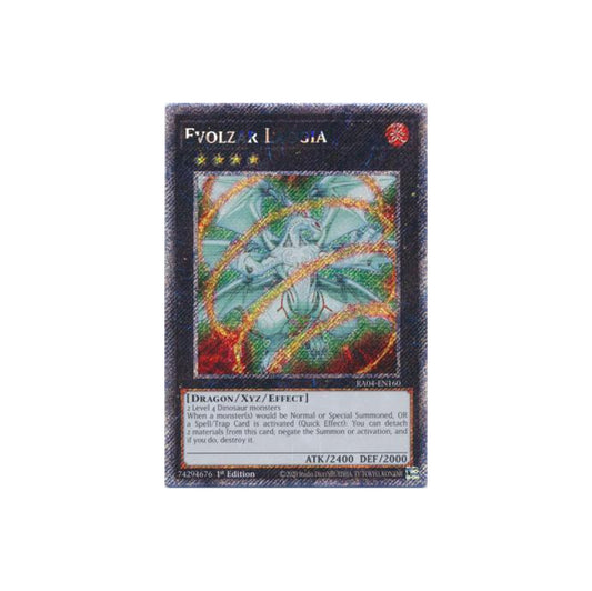 Yu-Gi-Oh! Evolzar Laggia (RA04-EN160) Platinum Secret Rare - NM/M