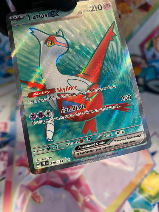 Pokémon Latias Ex #220 (SSP) - NM/M