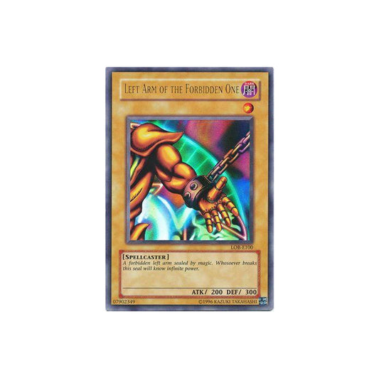 Yu-Gi-Oh! Left Arm Of The Forbidden One (LOB-E100) - GOOD