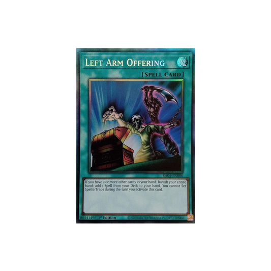 Yu-Gi-Oh! Left Arm Offering (RA04-EN086) Prismatic Collector's Rare - NM/M
