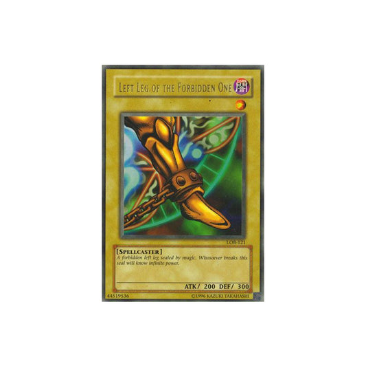 Yu-Gi-Oh! Left Leg Of The Forbidden One (LOB-121) - GOOD