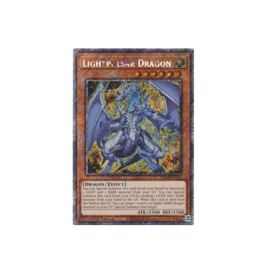 Yu-Gi-Oh! Lightpulsar Dragon (RA04-EN176) Platinum Secret Rare - NM/M