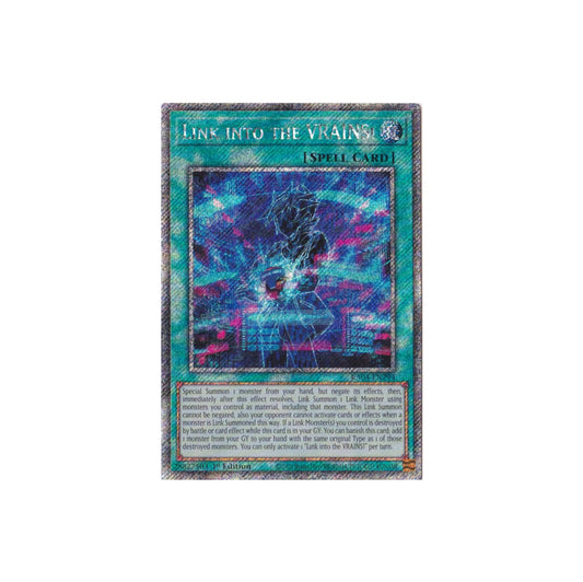 Yu-Gi-Oh! Link Into The Vrains! (RA04-EN294) Platinum Secret Rare - NM/M