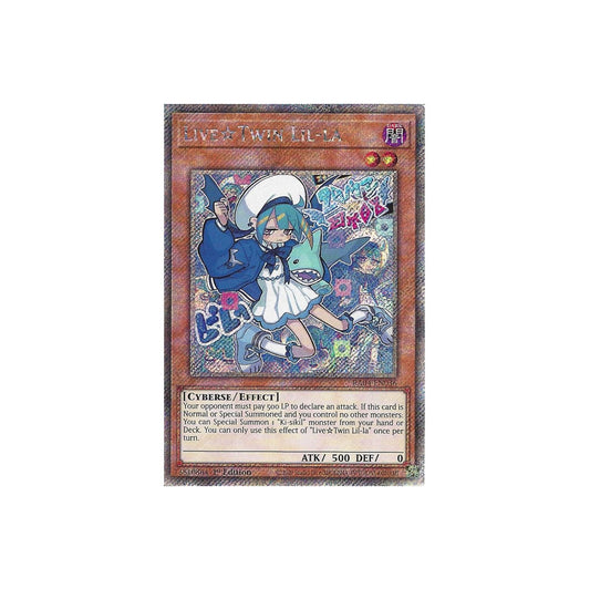 Yu-Gi-Oh! Live☆Twin Lil-la (RA04-EN036) Platinum Secret Rare - NM/M