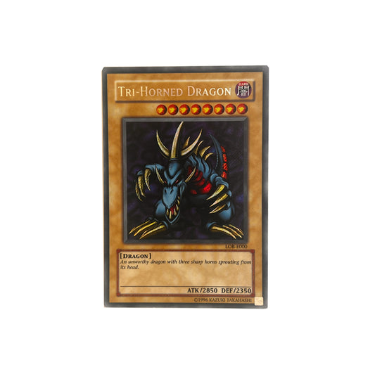 Yu-Gi-Oh! Tri-Horned Dragon (LOB-E000) - GOOD