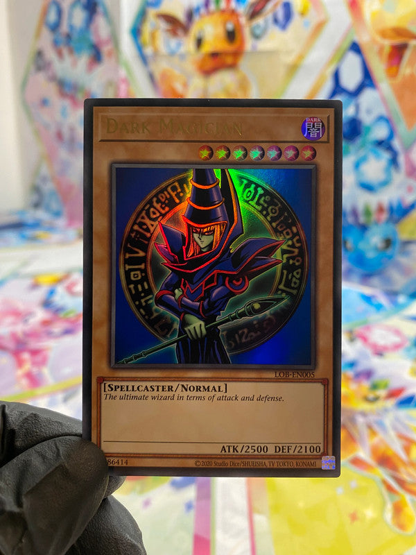 Yu-Gi-Oh! Dark Magician (LOB-EN005) - NM