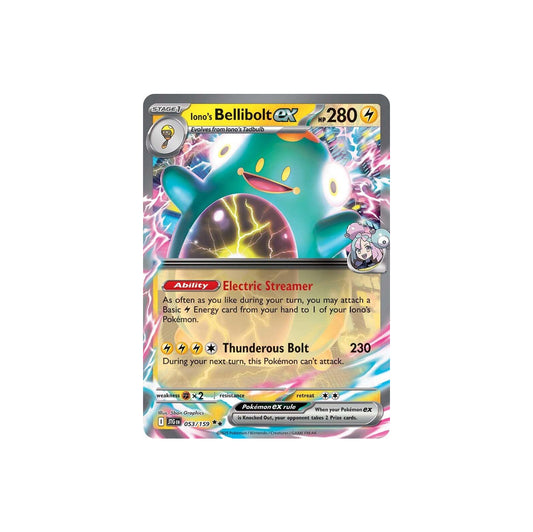 Pokémon Iono's Bellibolt #053 (JGT) - NM/M