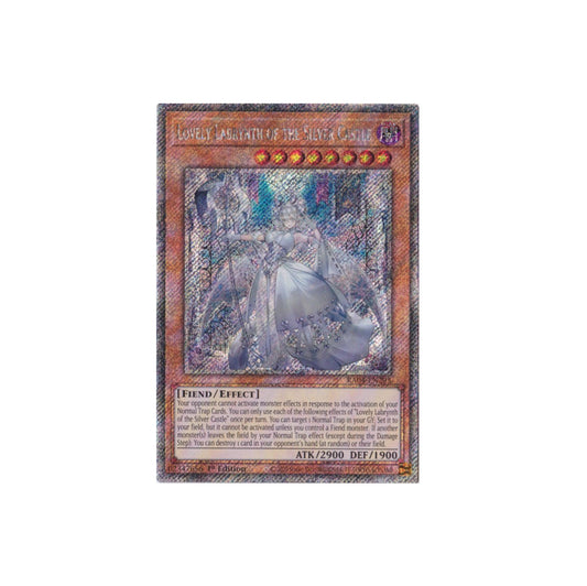 Yu-Gi-Oh! Lovely Labrynth Of The Silver Castle (RA04-EN295) Platinum Secret Rare - NM/M