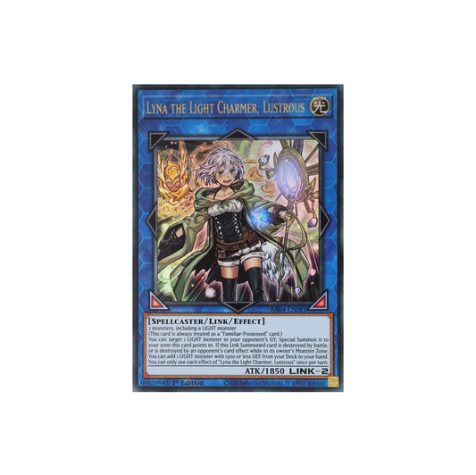 Yu-Gi-Oh! Lyna the Light Charmer, Lustrous (RA04-EN081) Super Rare - NM/M
