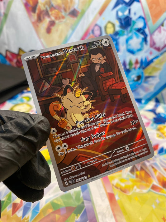 Pokémon Team Rocket's Meowth #203 (DRI) - NM/M