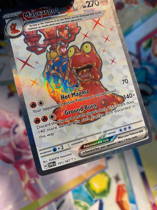 Pokémon Magcargo Ex #191 (TWM) - NM/M