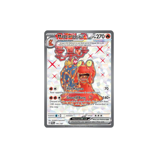 Pokémon Magcargo Ex #191 (TWM) - NM/M