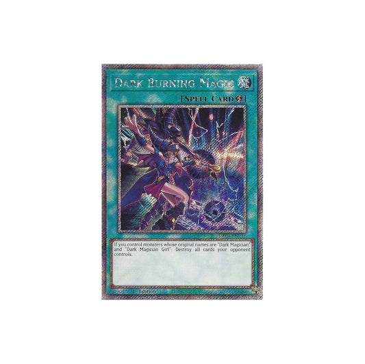 Yu-Gi-Oh! Dark Burning Magic (RA04-EN246) Platinum Secret Rare - NM/M