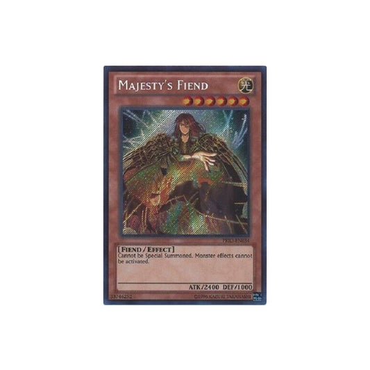 Yu-Gi-Oh! Majesty's Fiend (RA04-EN216) Platinum Secret Rare - NM/M