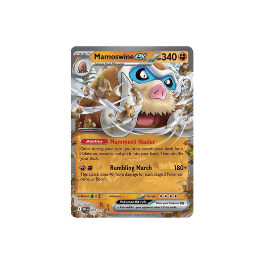 Pokémon Mamoswine Ex #079 (JTG) - NM/M