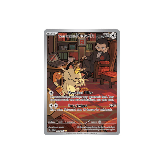 Pokémon Team Rocket's Meowth #203 (DRI) - NM/M