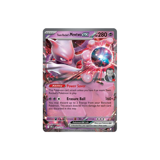 Pokémon Team Rocket's Mewtwo Ex #081 (DRI) - NM/M
