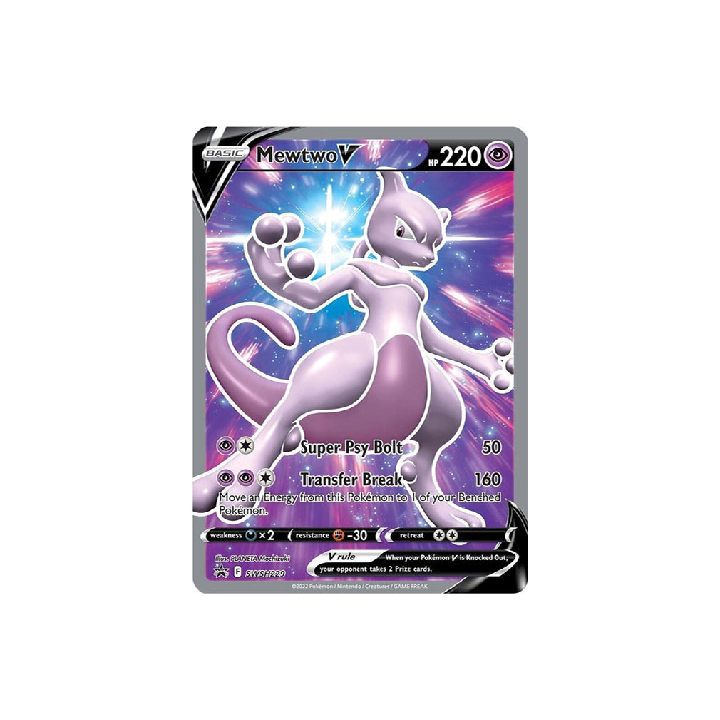 Pokémon Mewtwo V #SWSH229 - NM/M