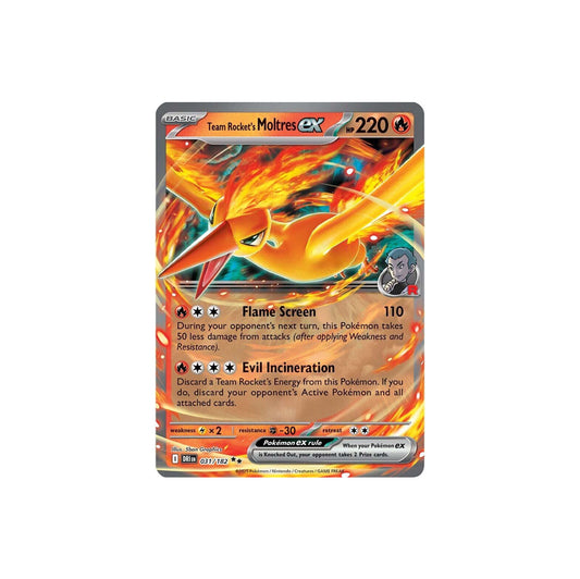 Pokémon Team Rocket's Moltres Ex #031 (DRI) - NM/M