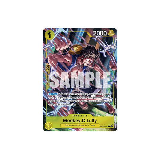 One Piece Monkey.D.Luffy R★ (OP10-111) - NM/M