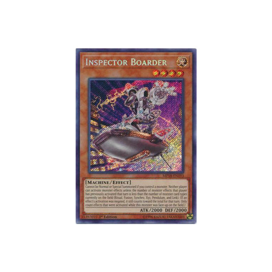 Yu-Gi-Oh! Inspector Boarder (MP18-EN193) - GOOD