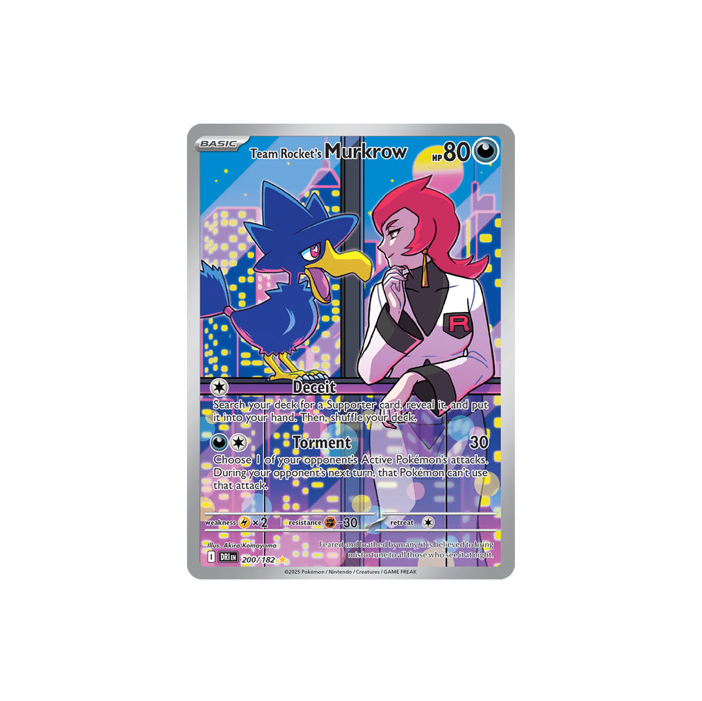 Pokémon Team Rocket's Murkrow #200 (DRI) - NM/M