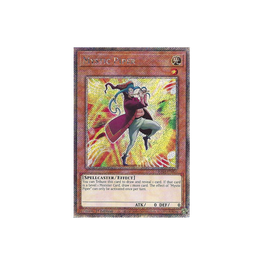 Yu-Gi-Oh! Mystic Piper (RA04-EN005) Platinum Secret Rare - NM/M