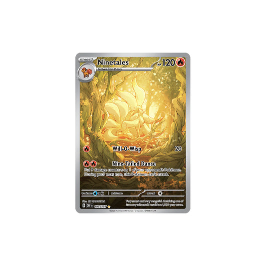 Pokémon Ninetales #199 (OBF) - NM/M