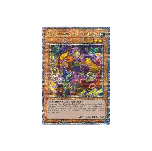 Yu-Gi-Oh! Noh-P.U.N.K. Ze Amin (RA04-EN293) Platinum Secret Rare - NM/M