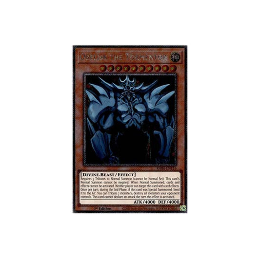 Yu-Gi-Oh! Obelisk The Tormentor (RA04-EN116) Platinum Secret Rare - NM/M