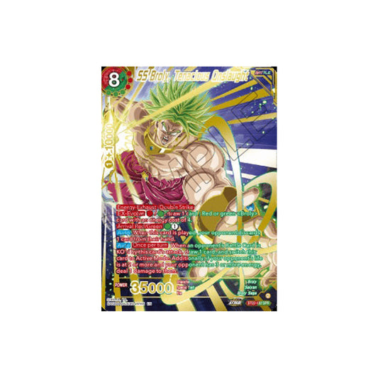Dragon Ball SS Broly, Tenacious Onslaught (BT22-132 SPR) - NM/M