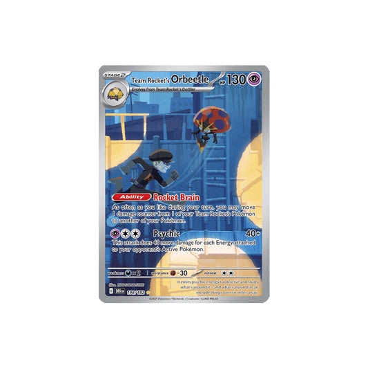 Pokémon Team Rocket's Orbeetle #198 (DRI) - NM