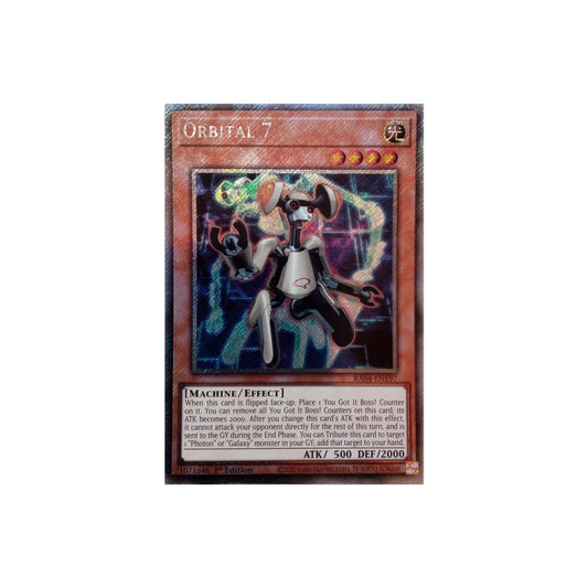 Yu-Gi-Oh! Orbital 7 (RA04-EN197) Platinum Secret Rare - NM/M