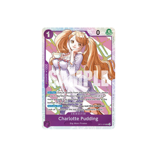 One Piece Charlotte Pudding SR (OP11-070) - NM/M